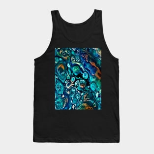 Abstract fluid art Tank Top